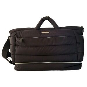 Bananafish Studio 11 Pockets Weekender Tote‎ Diaper Bag Black New No Tags Travel